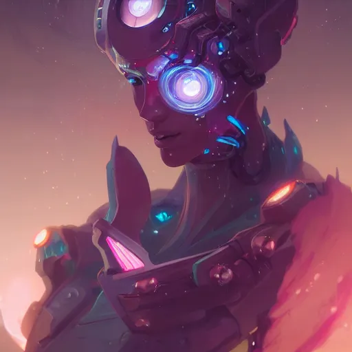 Image similar to a portrait of a beautiful cybernetic celestial, cyberpunk concept art by pete mohrbacher and wlop and artgerm and josan gonzales, digital art, highly detailed, intricate, sci-fi, sharp focus, Trending on Artstation HQ, deviantart, unreal engine 5, 4K UHD image