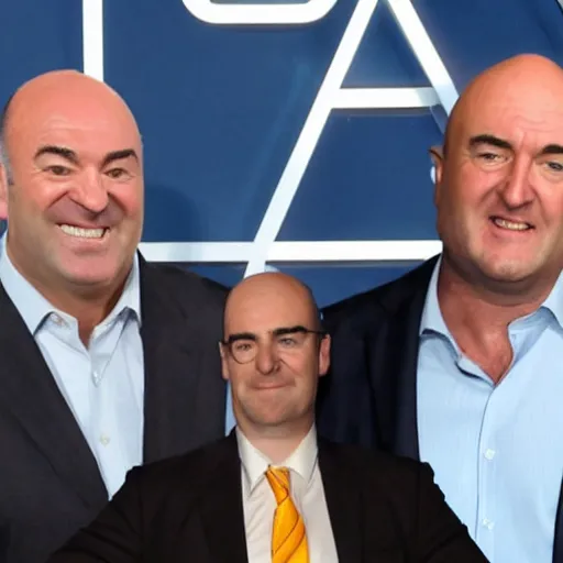 Prompt: Kevin O'Leary in a Pixar movie