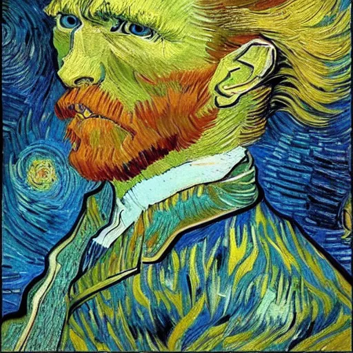 Prompt: fractals van gogh