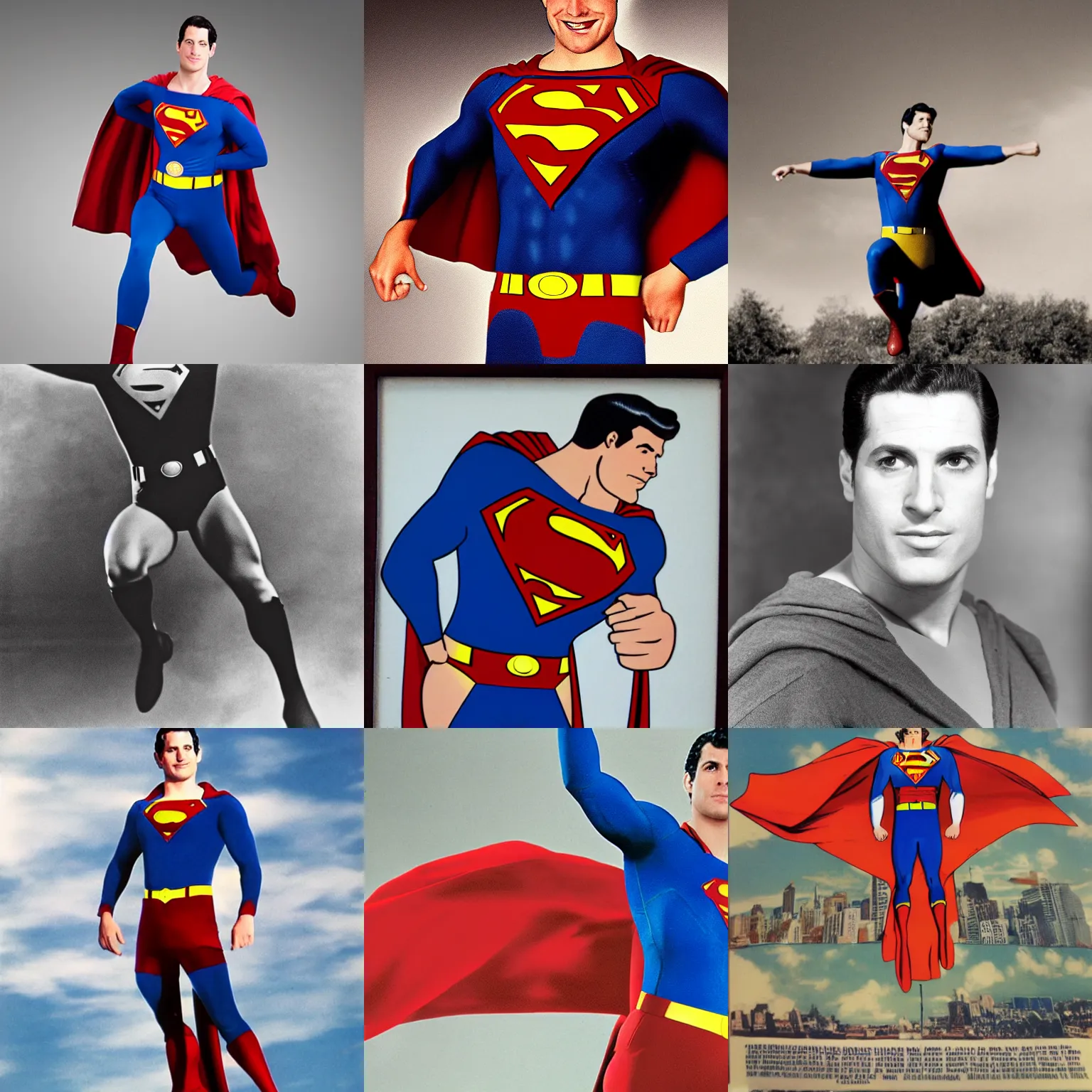 Prompt: lex friedman as superman