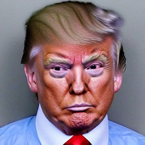 Image similar to donald trump mugshot