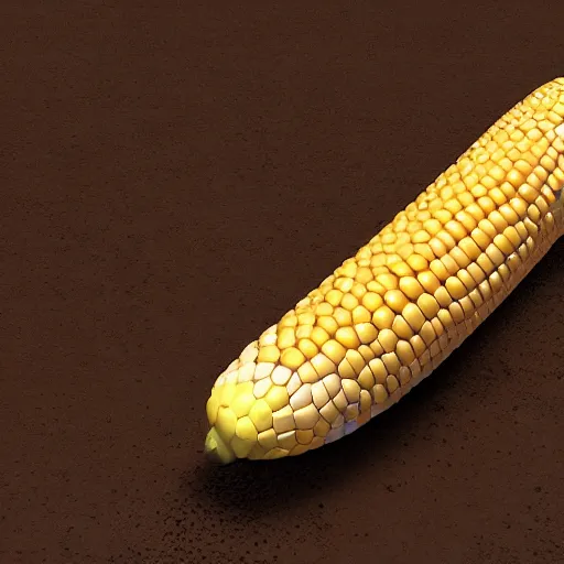 Image similar to hyperrealistic dslr film still of a corn cob with realistic proportional human appendages, stunning 8 k octane comprehensive 3 d render, inspired by istvan sandorfi & greg rutkowski & unreal engine, perfect symmetry, dim volumetric cinematic lighting, extremely hyper - detailed, incredibly real lifelike attributes & flesh texture, intricate, masterpiece, artstation, stunning