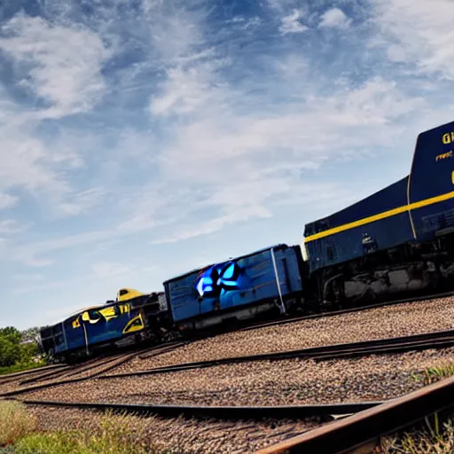 Image similar to csx locomotive in space