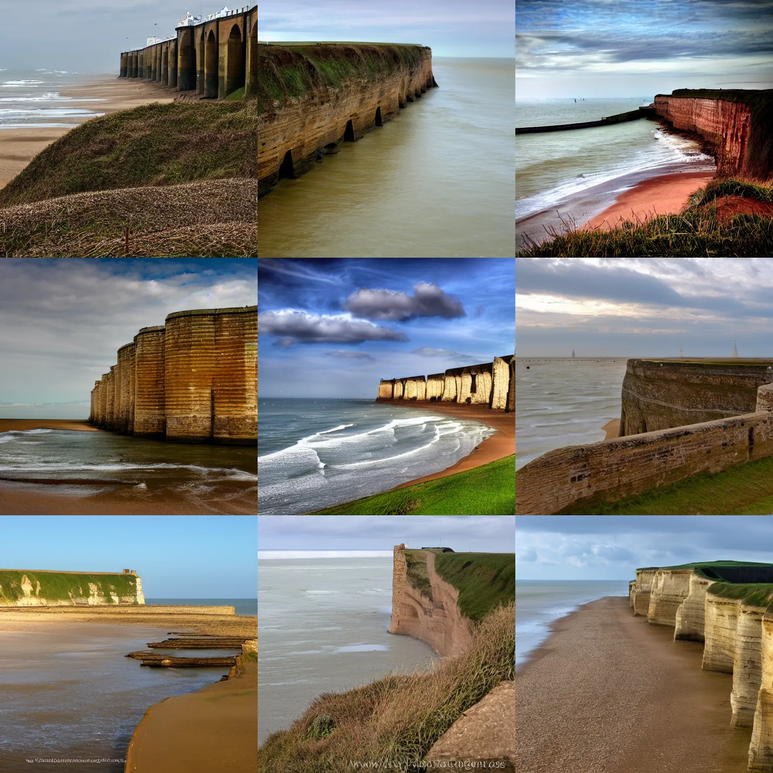 Prompt: botany bay in broadstairs