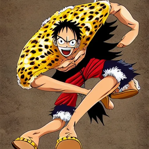 Image similar to luffy as cheetah