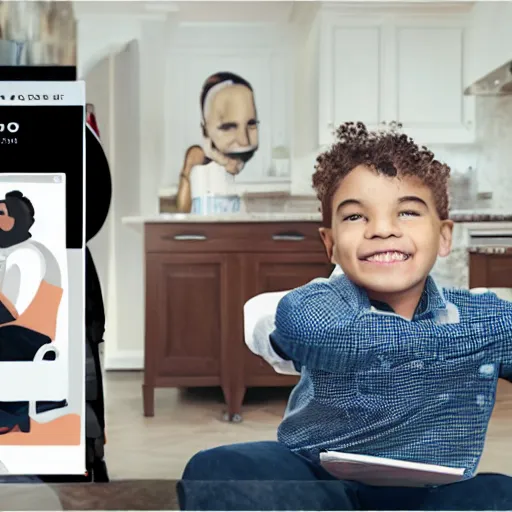 Image similar to luxury credit card ad targeting stay at home dads