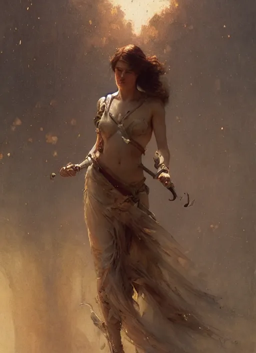 Image similar to mackenzie davis, detailed by gaston bussiere, bayard wu, greg rutkowski, maxim verehin, greg rutkowski, masterpiece, sharp focus, cinematic lightning