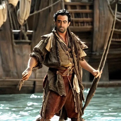 Image similar to still of xavi hernandez in pirates of the caribbean : the curse of the black pearl ( 2 0 0 3 )