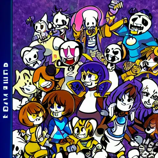 Image similar to the story of undertale in HD