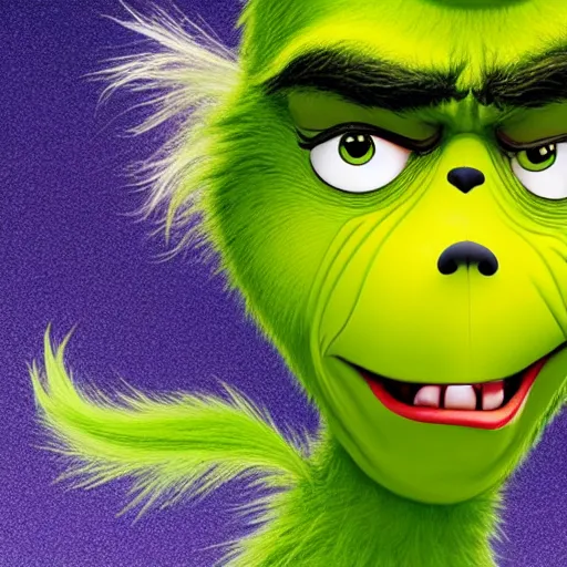 Prompt: grinch as a barack obama 4 k