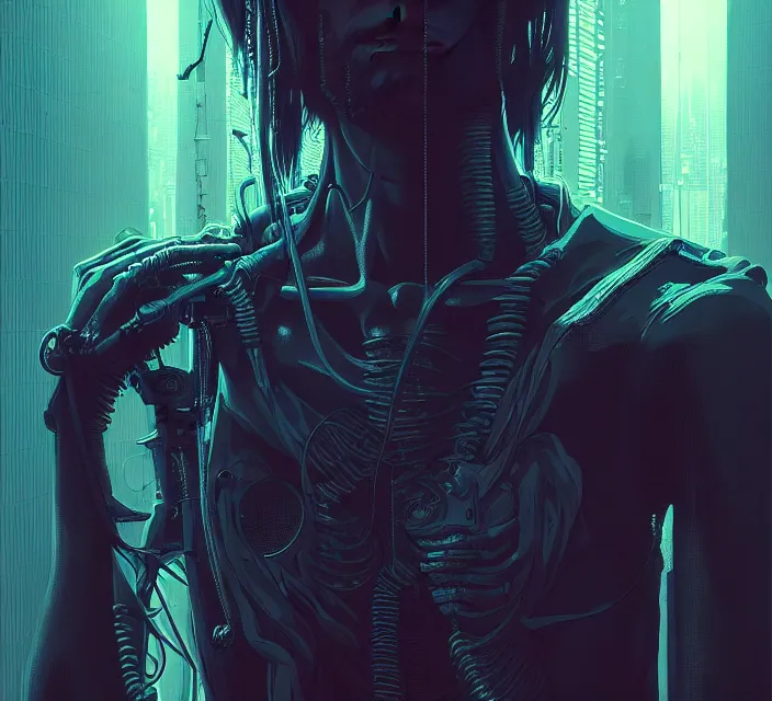 Prompt: cyberpunk neon skeleton jesus, noir, sharp focus, intricate, illustration, cell shaded, digital painting, highly detailed, matte, art by ilya kuvshinov, wlop, greg rutkowski, reflections, studio quality, james jean, artem demura