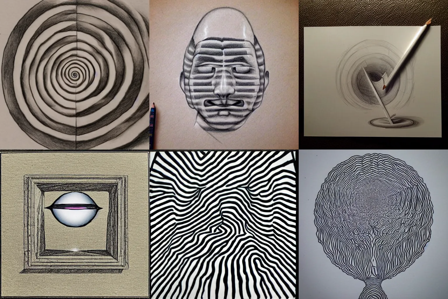 drawings of optical illusions | Stable Diffusion