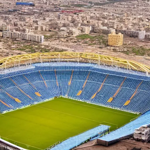 Image similar to erbil yellow stadium