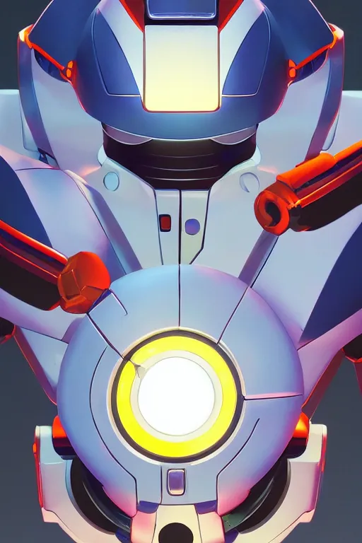 Image similar to metabots medabots medarotto medarot robot minimalist comics helmet mask neon cybereye, behance hd by jesper ejsing, by rhads, makoto shinkai and lois van baarle, ilya kuvshinov, rossdraws global illumination ray tracing hdr radiating a glowing aura