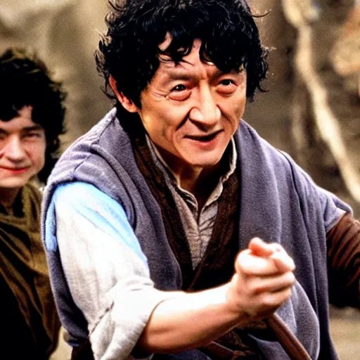 Prompt: Jackie Chan as frodo, 8k