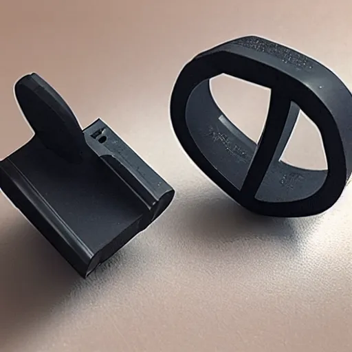 Image similar to a 3d printed adapter, fresh from the printer