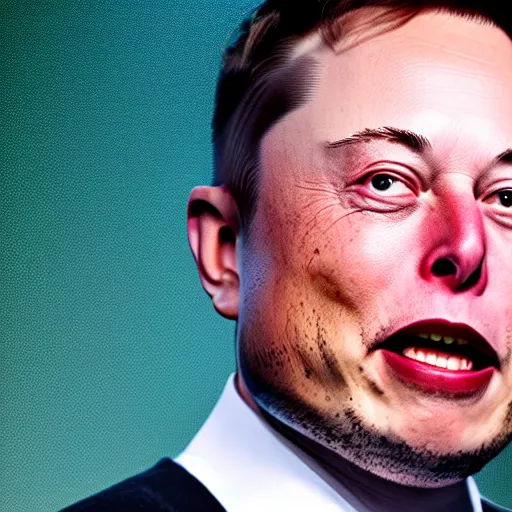 Prompt: Elon Musk looking like Shrek, highly detailed, high quality, HD, 4k, 8k, Canon 300mm, professional photographer, 40mp, lifelike, top-rated, award winning, realistic, sharp, no blur, edited, corrected, trending