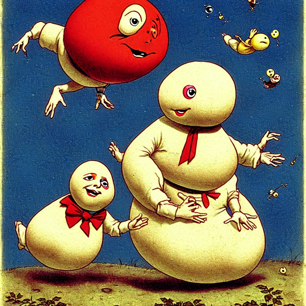 Prompt: ( ( ( o rose, thou art sick! the invisible worm that flies in the night, ) ) ) humpty dumpty had a great fall : walla flies