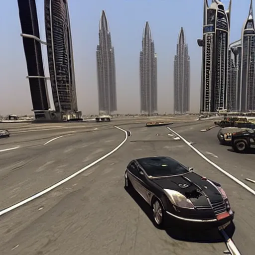 Image similar to gta : dubai, alternative reality