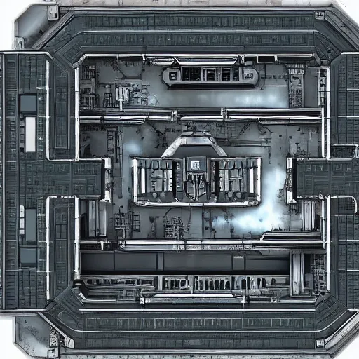 Image similar to scifi imperial base