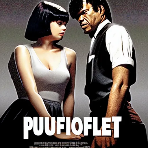 Image similar to pulp fiction movie poster