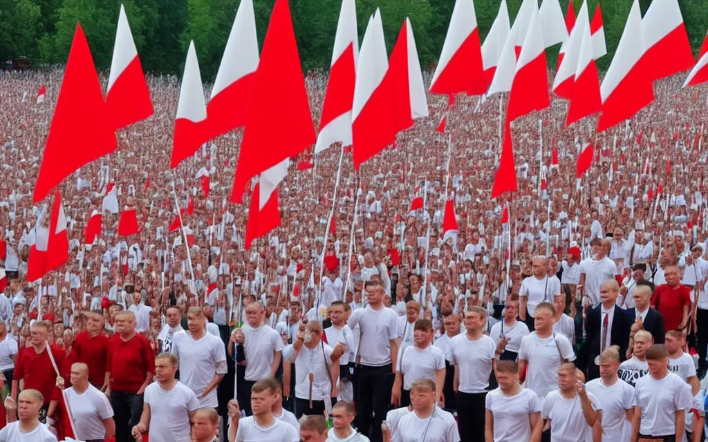 Image similar to modern world's trends through the prism of belarusian patriotism. historical memory's year. september 1 7 th.