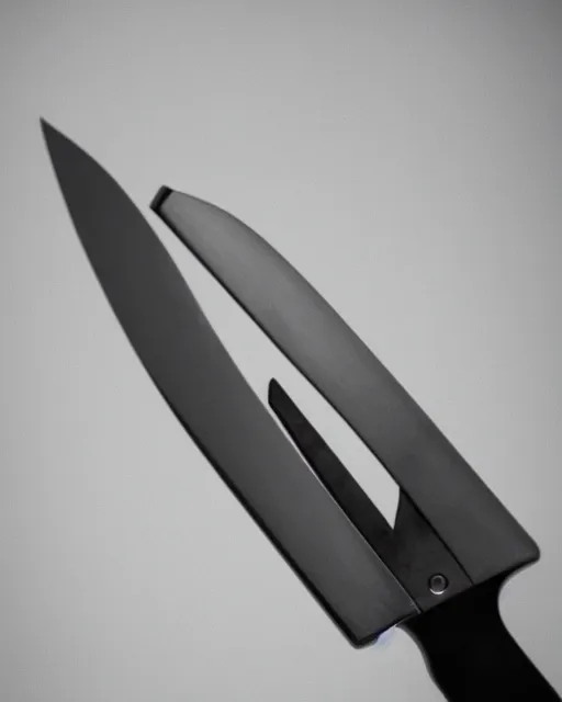 Prompt: A Mercer Millenium knife; studio photo; bokeh, 90mm, f/1.4