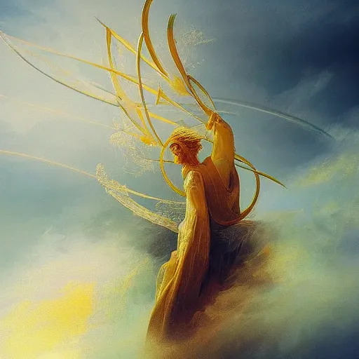 Prompt: helios - the primordial sun by elena vizerskaya and ivan aivazovsky, perfectly detailed, artstation, sharp focus, highly detailed, studio photography, impresion de giclee arte abstracto, award winning