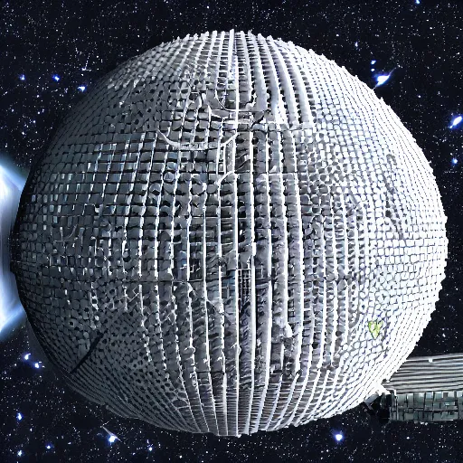Image similar to dyson sphere