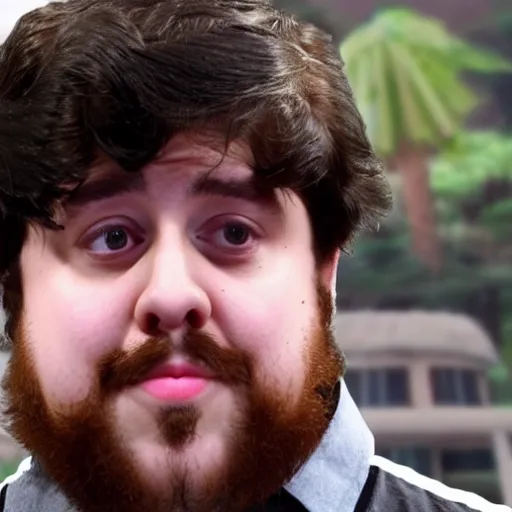 Image similar to youtuber Jontron goes on safari