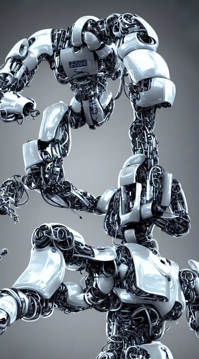 Image similar to Robot, machine, metal, industrial, technology, future, progress, innovation, change