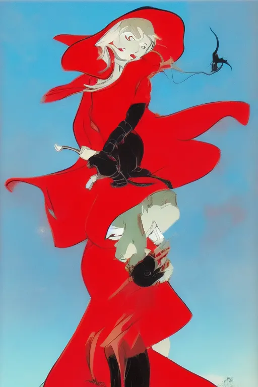 Image similar to little red ridinghood by sho murase