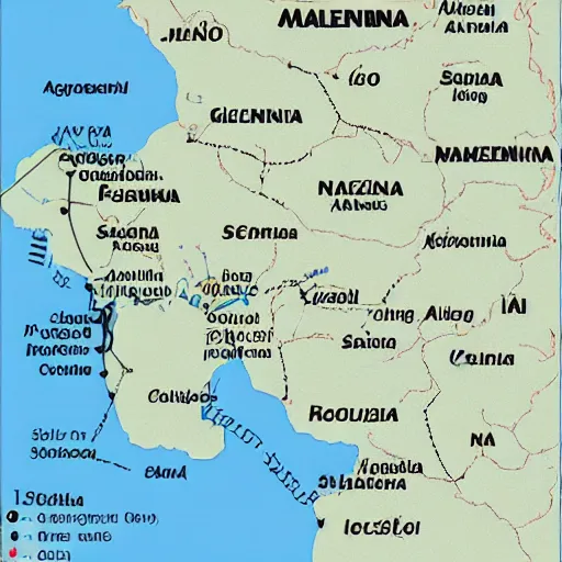 Prompt: Map of Argentina