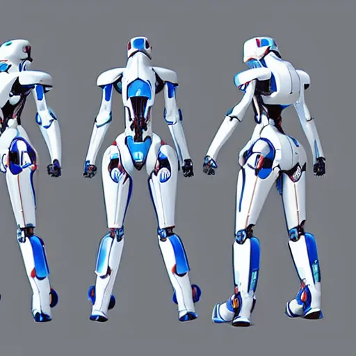 Image similar to Front and back full body full height | sleek futuristic biped mecha | super high resolution photo | White background | Front and rear | Orthographic engineering diagram