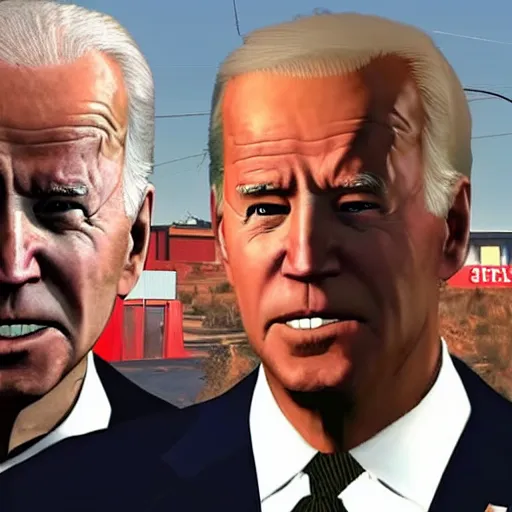 Image similar to Joe Biden in GTA V