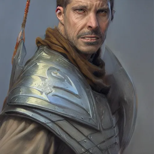 Image similar to KennyS as a fantasy D&D character, portrait art by Donato Giancola and Bayard Wu, digital art, trending on artstation, 4k