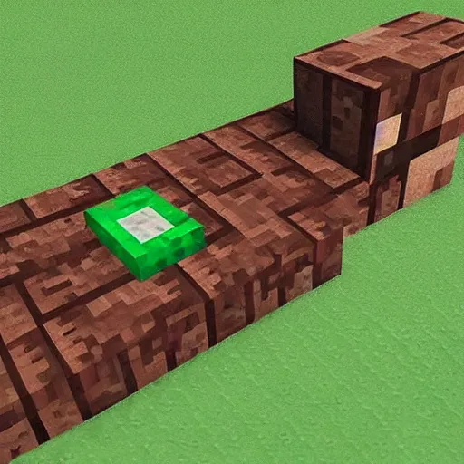 Image similar to minecraft gun