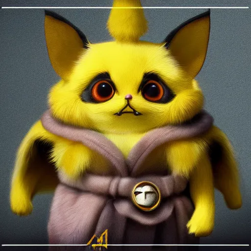 Image similar to a cult of pichu, cgsociety, trending on artstation, artstationhd, detailed fur, ultra detailed