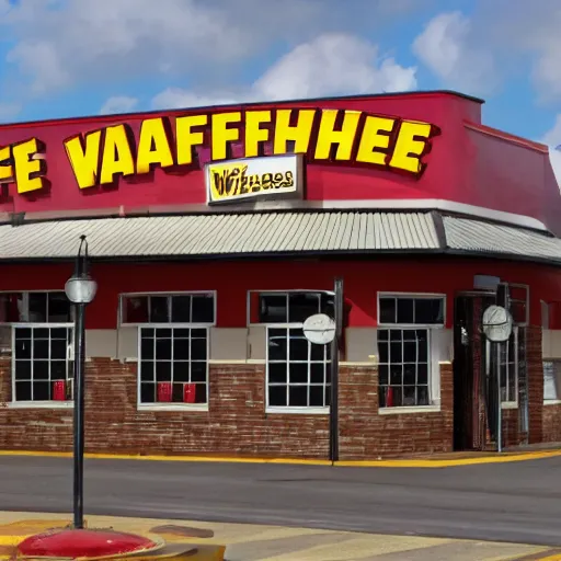 Image similar to wafflehouse restaurant