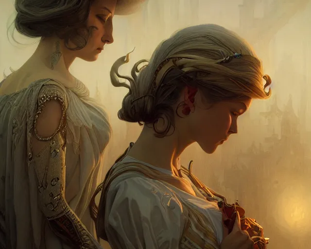 Image similar to photography of saul steinberg, deep focus, d & d, fantasy, intricate, elegant, highly detailed, digital painting, artstation, concept art, matte, sharp focus, illustration, hearthstone, art by artgerm and greg rutkowski and alphonse mucha