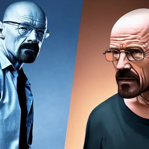 Image similar to walter white meets walter black, his african american version