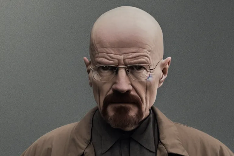 Prompt: walter white as lenin in'leninho'( 2 0 2 0 ), movie still frame, promotional image, imax 7 0 mm footage, oscar nominated cinematography, volumetric lighting, 8 k resolution