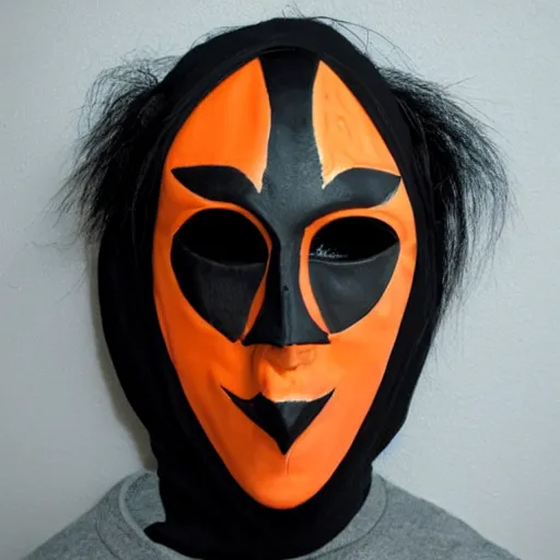 Image similar to orange gothic mask