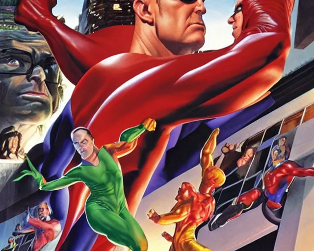 Image similar to alex ross