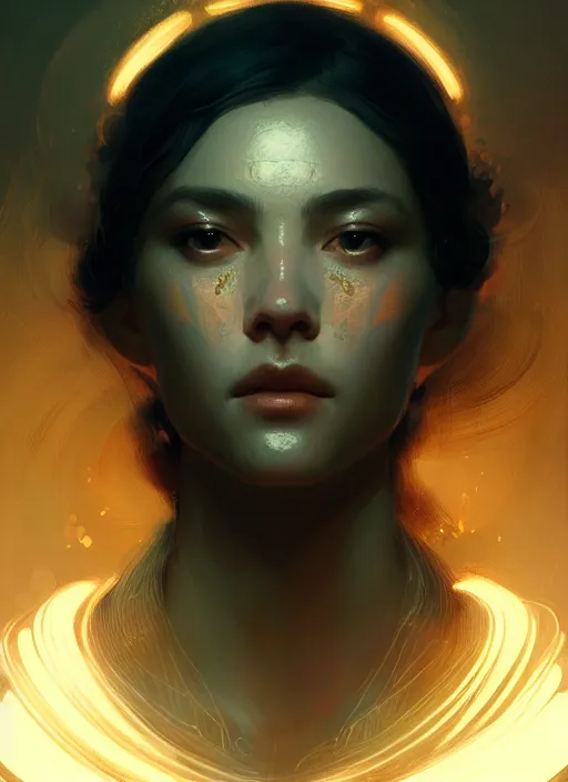 Image similar to portrait of kson, intricate, elegant, glowing lights, highly detailed, digital painting, artstation, concept art, smooth, sharp focus, illustration, art by wlop, mars ravelo and greg rutkowski