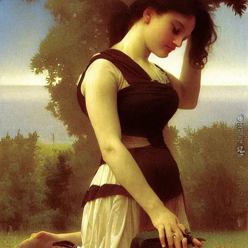 Prompt: isometric art by Bouguereau