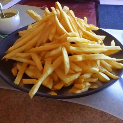 Image similar to a mountain of frensch fries