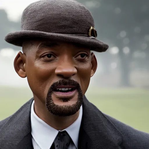 Image similar to Will Smith in the Peaky Blinders