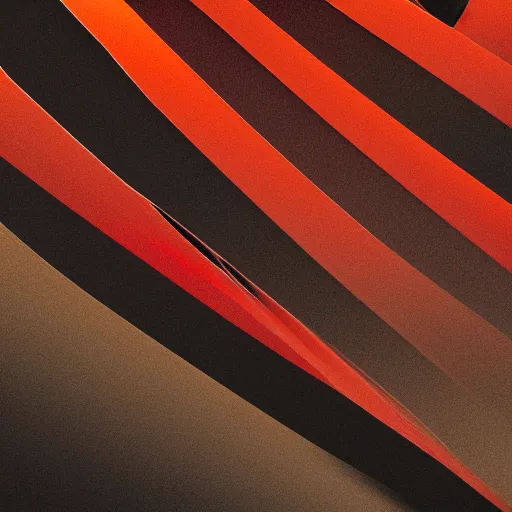 Image similar to a color gradient, red, orange, carbon