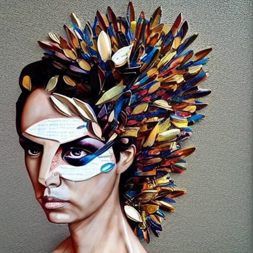 Image similar to A beautiful sculpture. There are so many kinds of time. The time by which we measure our lives. Months and years. Or the big time, the time that raises mountains and makes stars. by Sandra Chevrier intuitive